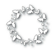 CENTRO001 - Centro  Cartão Borboleta - Metal Die Cut