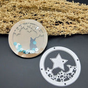 CENTRO009 - Centro  Cartão  - Metal Die Cut