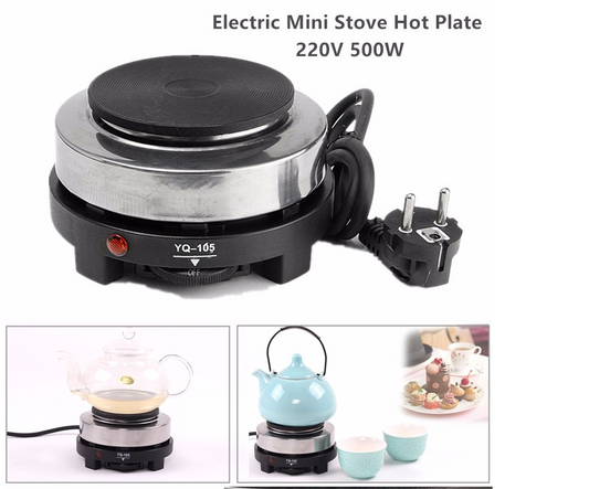 Mini fogão elétrico portátil – para pequenos trabalho velas sabonetes Aquecimento Multifuncional Utensílio de Cozinha Plug UE