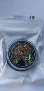 COMPL010 - Strass Cristal lantejoulas glitter unhas arte resina Epóxi