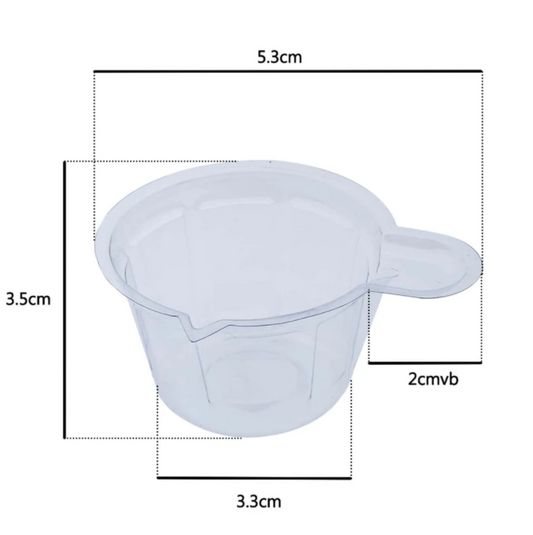 10pcs copo dispensador descartavel Èpoxi