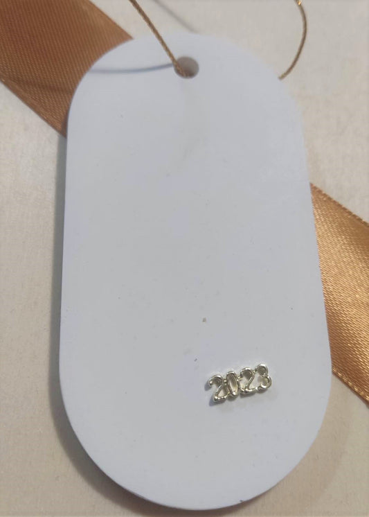 COMPL028 - 10 peças Decoração de unhas Ano Novo 2023