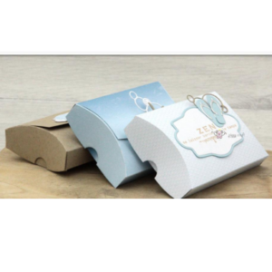 CX052 - Caixa Travesseiro Presente - Metal Die Cut