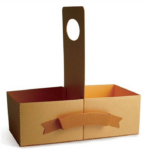 CX118 - Caixa Maleta - Suporte de Embalagens - Metal Die Cut