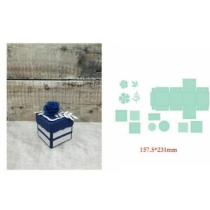 CX129 - Caixa Quadrada - Metal Die Cut