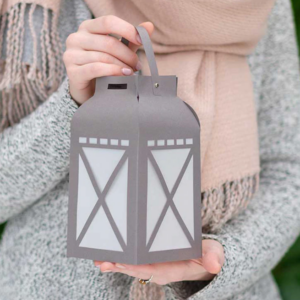 CX140 - Caixa Lanterna - Metal Die Cut