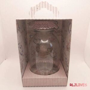 CX150 - Caixa Grande p/ Potes - Metal Die Cut