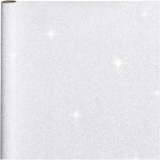 Creativ 190350 – Papel de Embrulho Glitter Prata