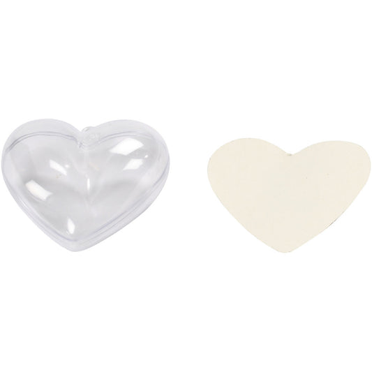 Creativ 52149 – Enfeite Natal p/ Decorar – Coração 6 cm