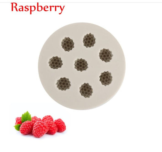 D012MS - Moldes Silicone Mirtilos/ Amoras