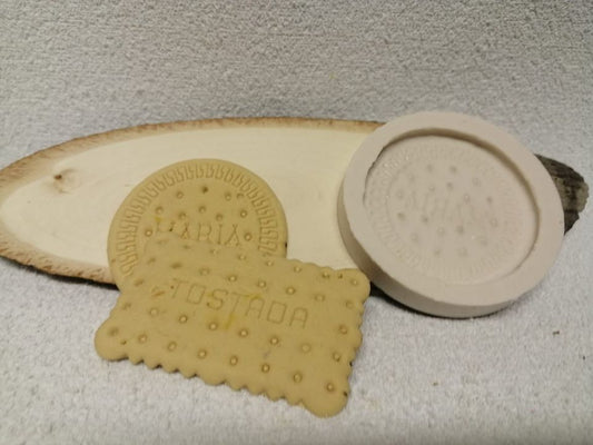 D032MS - Bolacha Maria - Molde de Silicone