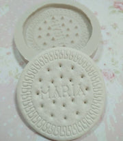D032MS - Bolacha Maria - Molde de Silicone