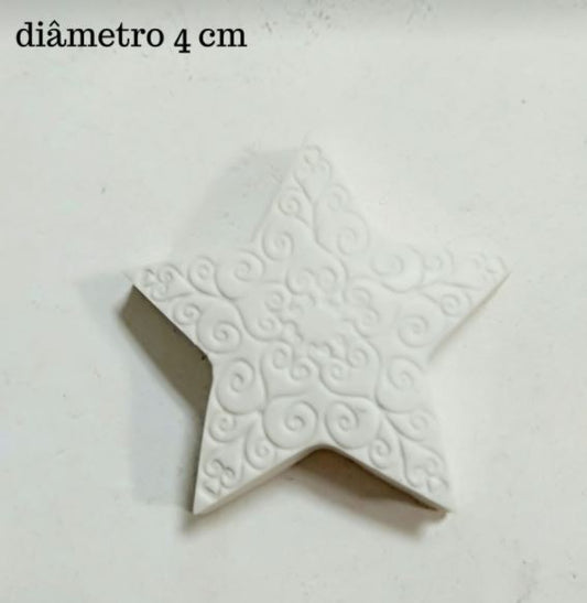 D038MS - Estrela Rendada - Molde