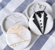 D048MS - Mr & Mrs , Bigode   - Molde