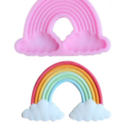 B002MS Forma Arco-íris, Nuvem Molde