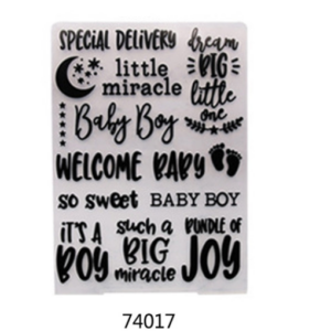 EB070 - Baby Boy - Textura Embossing