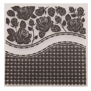 EB087 - Rosas - Textura Embossing