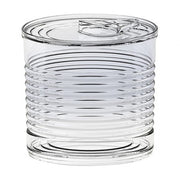 Lata Transparente de Plástico – 110ml/220ml