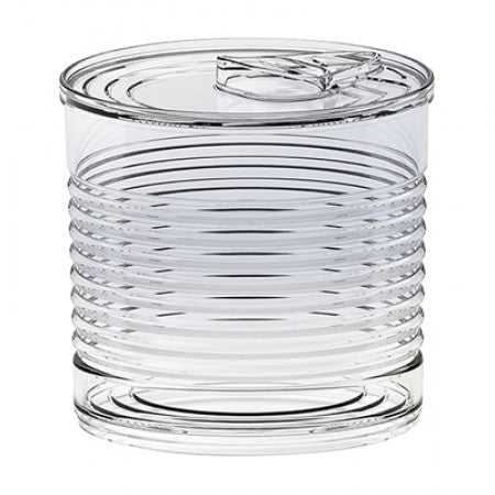 Lata Transparente de Plástico – 110ml/220ml