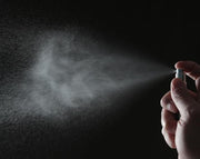 Frasco Spray Transparente PP 10 ml - Set 6 unidades + Tampa