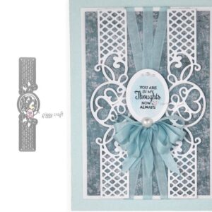 ENTR007 - Entremeio Acessório Cartão Coração - Metal Die Cut