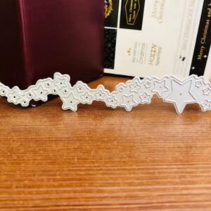 ENTR010 - Entremeio Acessório Cartão Estrelas - Metal Die Cut