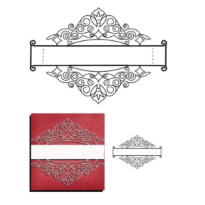 ENTR028 - Entremeio Acessório Cartão - Metal Die Cut