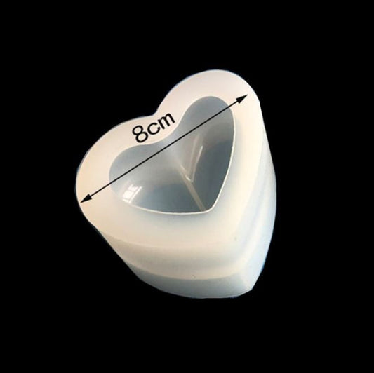 CA035MS - Coração Forma - MoldeEpóxi