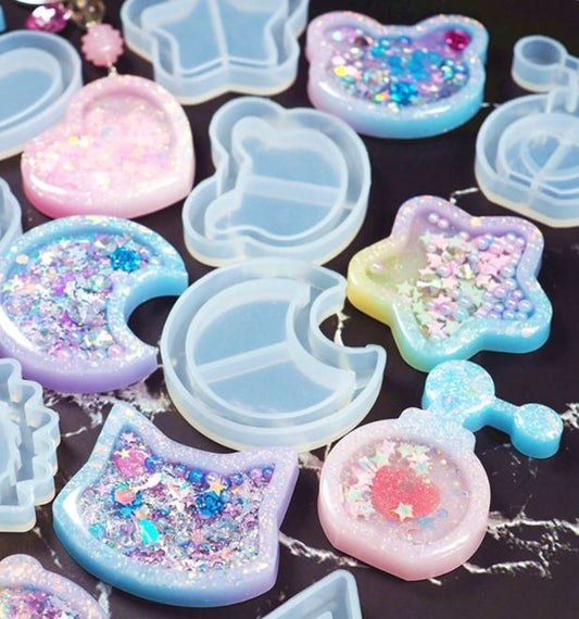 EP068-Molde para joias, 1 peça,shaker injeção de água, agitador