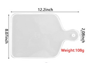 EP107MS -  Prato, Base Grande 31 x 22  cm, bandejas , resina epoxi, molde de silicone