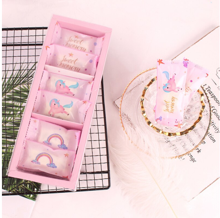 10 Pçs – Unicórnio saco do selo do calor