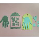 ET020 - Set Etiqueta Mão - Metal Die Cut