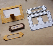 ET038 - Set Etiquetas p/ Gaveta - Metal Die Cut