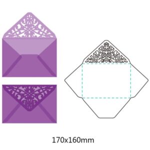 EV019 - Envelope c/ Renda - Metal Die Cut
