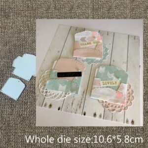 EV022 - Envelope + Rótulo Do Envelope - Metal Die Cut