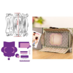 EV039 - Envelope + Acessórios - Formato Bolo - Metal Die Cut