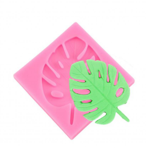 F014MS- Molde Flor- Folha Tropical