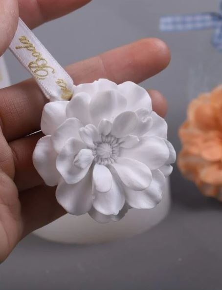 F018MS - Pingente Flores - Molde de Silicone