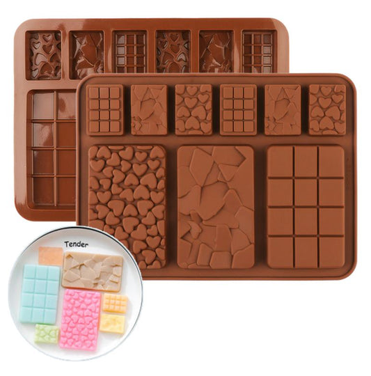 FC024MS - Molde Tablete de chocolate ferramentas de cozimento