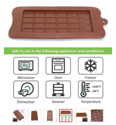 FC026MS - Molde Tablete de chocolate ferramentas de cozimento Vários modelos