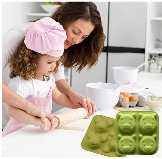 FC033MS -Molde 4 Cavidades Ursinho Pooh, Walt Disney