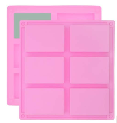 FC071MS - Molde de 6 buracos Sabão/Sabonetes