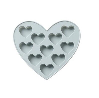 FC025MS - Molde de 10 buracos Coração