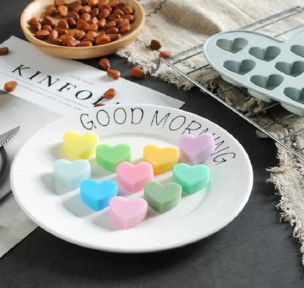 FC025MS - Molde de 10 buracos Coração