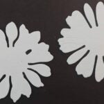 FL007 - Set 2 Pc Flor - Metal Die Cut