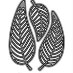 FL038 - Set Folhas - Metal Die Cut