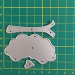 FL041 - Árvore + Corações - Metal Die Cut