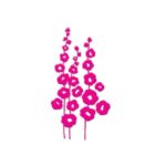 FL076 - Flor Alcea - Metal Die Cut