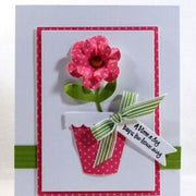 FL091 - Vasos + Flores - Metal Die Cut