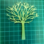 FL103 - Árvore - Metal Die Cut